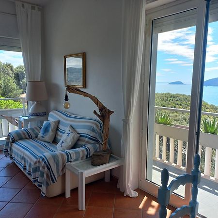 Vista Sul Blu ,Baia Blu, Lerici Apartment Bagian luar foto