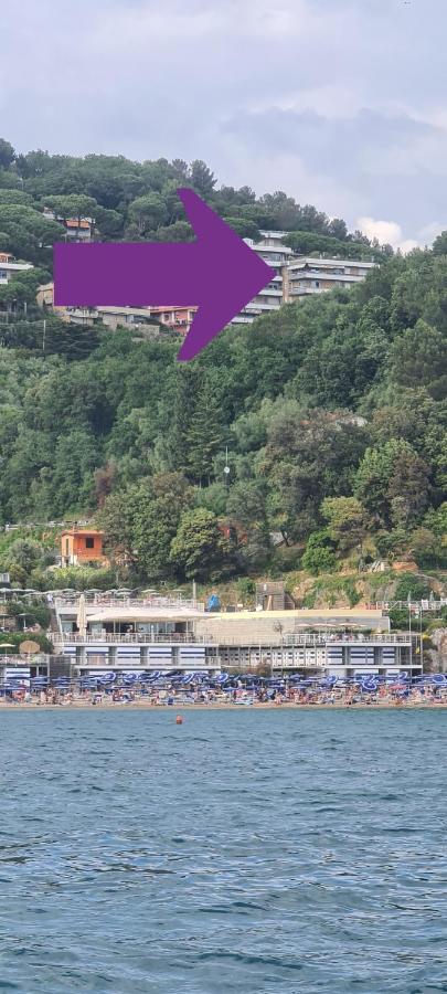 Vista Sul Blu ,Baia Blu, Lerici Apartment Bagian luar foto
