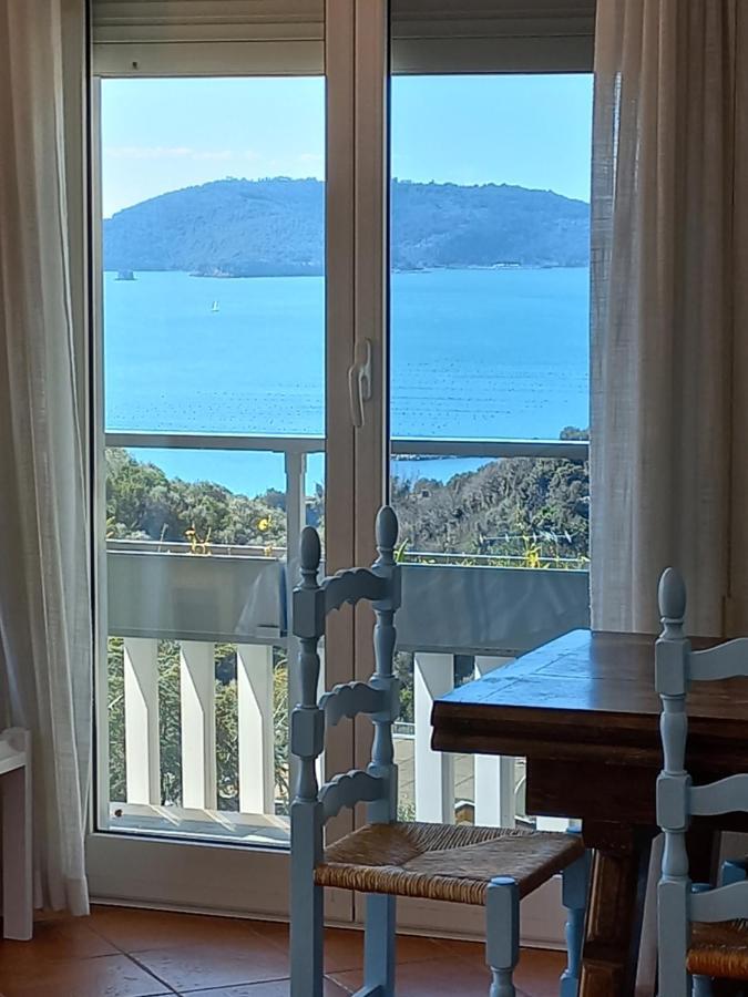 Vista Sul Blu ,Baia Blu, Lerici Apartment Bagian luar foto
