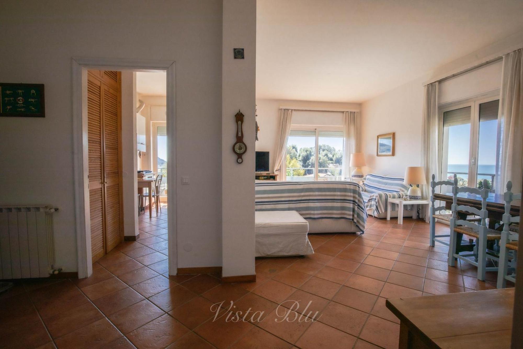 Vista Sul Blu ,Baia Blu, Lerici Apartment Bagian luar foto