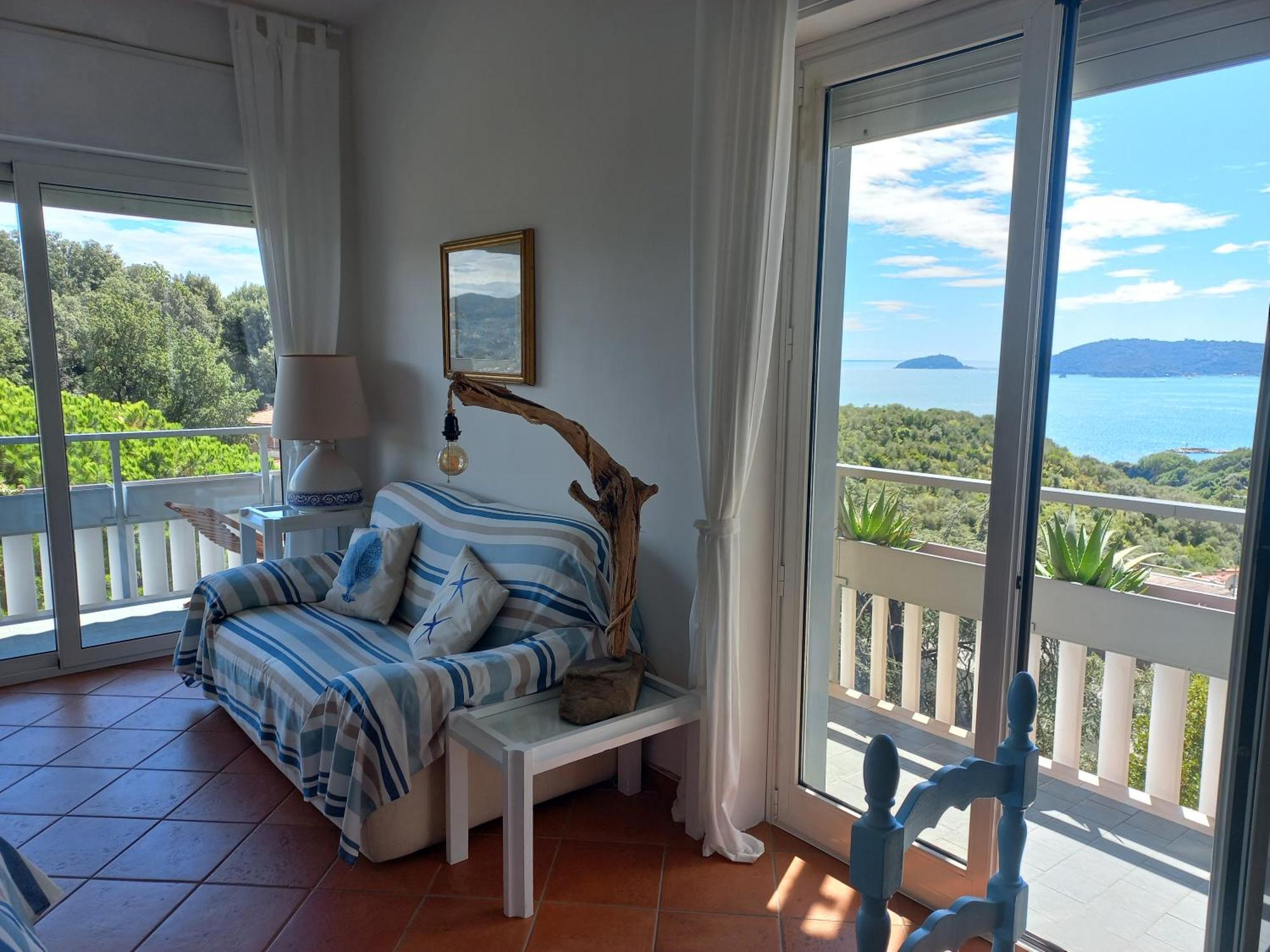 Vista Sul Blu ,Baia Blu, Lerici Apartment Bagian luar foto